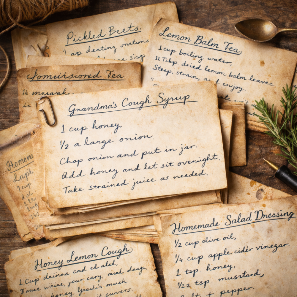 old recipes