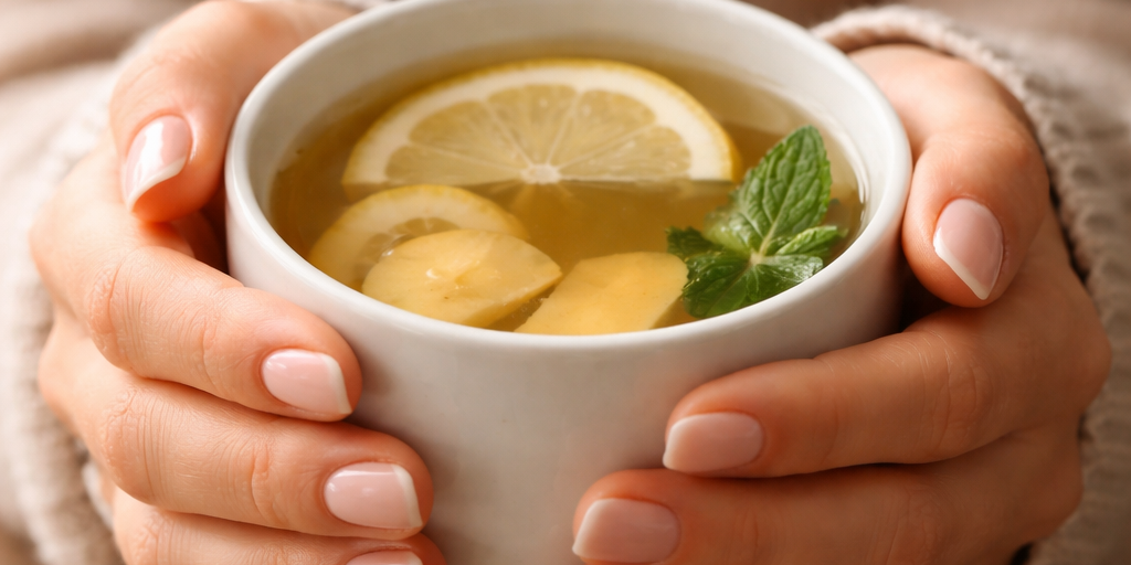 ginger and honey tea